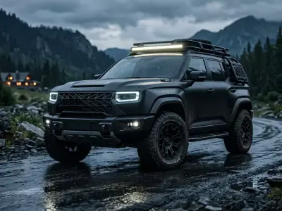 Ultra Realistic Off Road SUV 3D Model stl  3D printer Best 3D print model