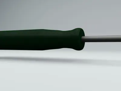 screwdriver Low-poly 3D model order