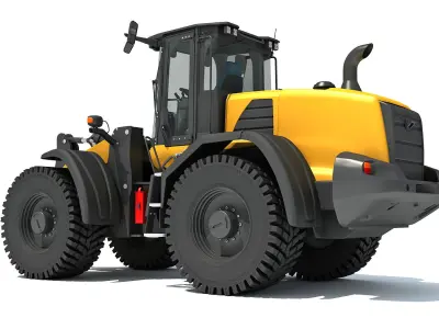 Wheel Loader 3D model