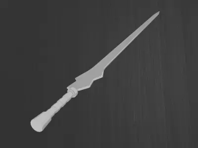 Sword Collection two swords Low-poly 3D model