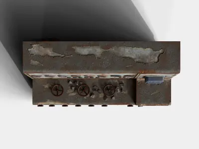 Industrial Controll Panel 3D model