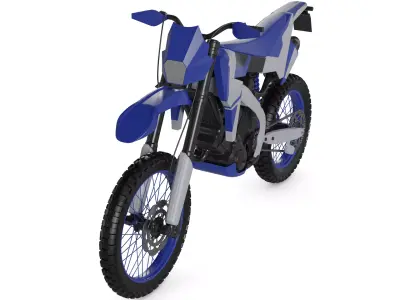 Supermoto Motorcycle 3D model order