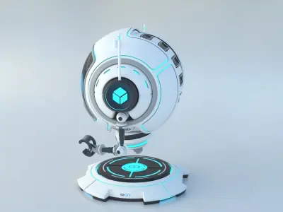Intelligent Elf Robot 3D model