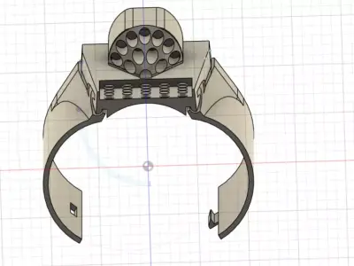 Mandalorian Gaunlet  Free 3D print model