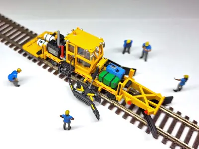 N Scale Ballast Regulator MOW 3D print model
