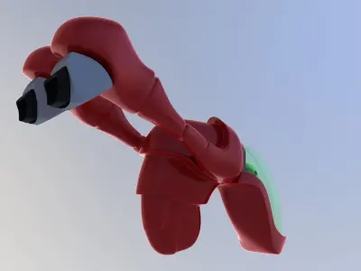 Alien Spaceship 3D model order