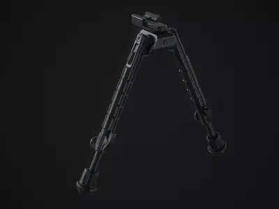 Bipod Leapers UTG Recon 360 Low-poly 3D model