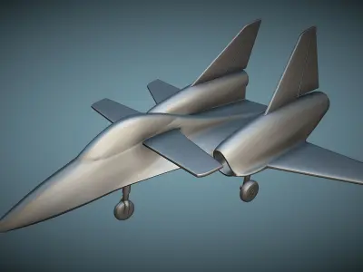 PZL-230F Skorpion - 3D Printable Model 3D print model