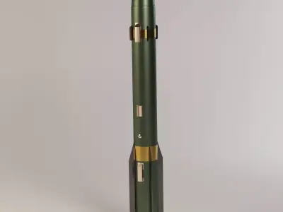 AGM-114 Hellfire Low-poly 3D model