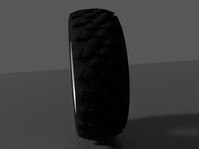 Car Tire Free 3D model by hyiahcreative from CGTrader