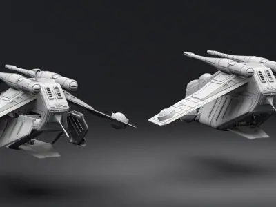 LAAT scale model 3D print model