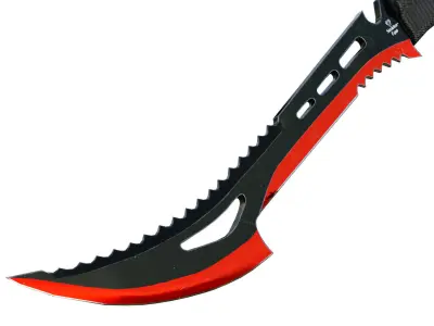 Snake Eye Tactical Fantasy Sword Low-poly 3D model