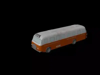 Bus 706 RTO Free 3D model