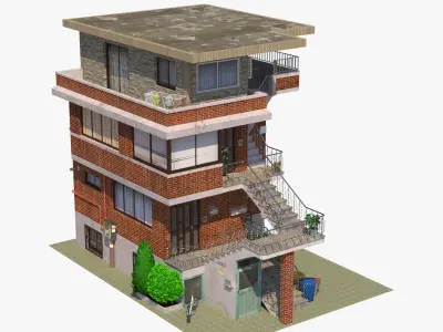  Korean Townhouse 