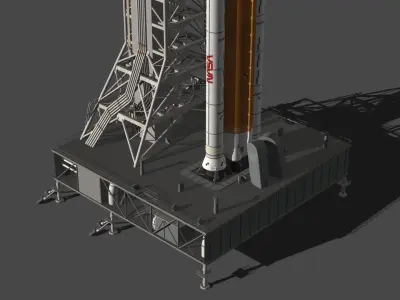  SLS and Tower Launch 