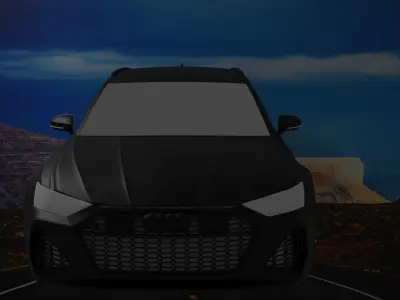 2020 Audi R6 3D model
