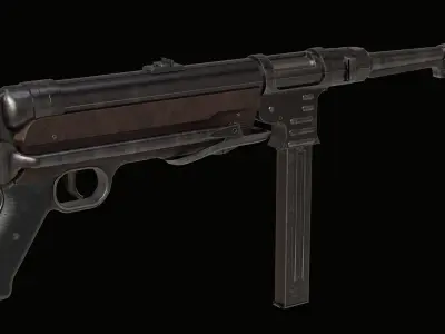MP40-Maschinenpistole 40 3D model
