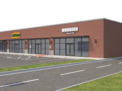 Retail-189 Retail Store 3D model