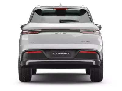 2026 BYD Sealion 5 DM-I R Hand Drive with Interior 3D model