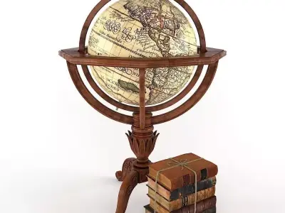 Globe Antique  3D model