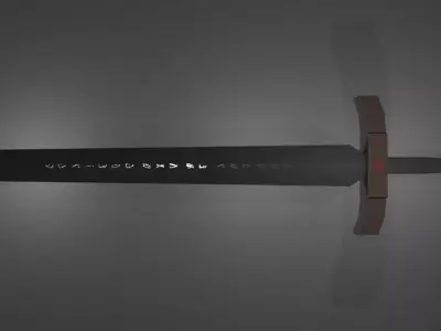 Excalibur Lost Form Free low-poly 3D model