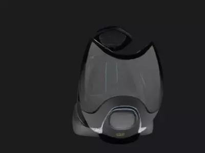 Modern Muscle Car Concept 3D model
