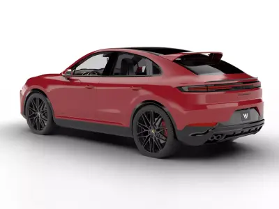 Porsche Cayenne Coupe GTS 2026 3d model 3D model