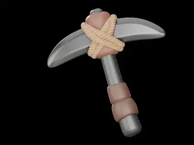 Axe Weapon 3D model purchase