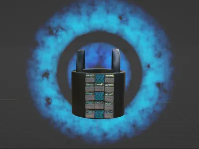 New generation body armor 3D model