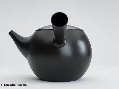 Tokoname Japanese Teapot 3D model