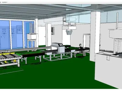 packing bag 50 kg 3D model