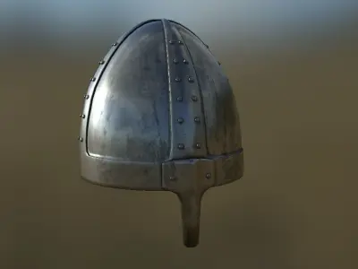 Normal Nasal Helmet  Low-poly 3D model