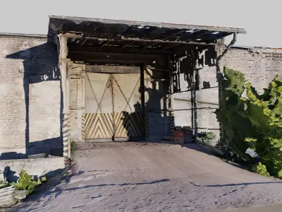 Abandoned-Soviet-Base-Building-8 3D model