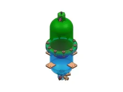 DIAPHRAGM ACCUMULATOR Free 3D model
