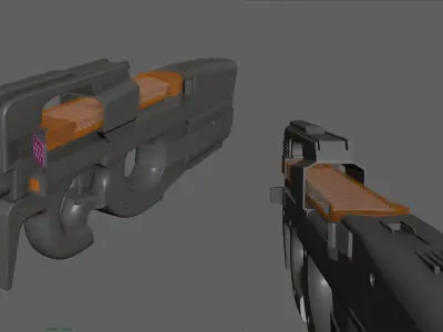 FN P90MN 3D model