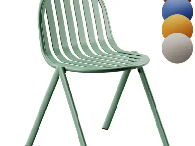 Melik Outdoor Chair by Babel D 3D model