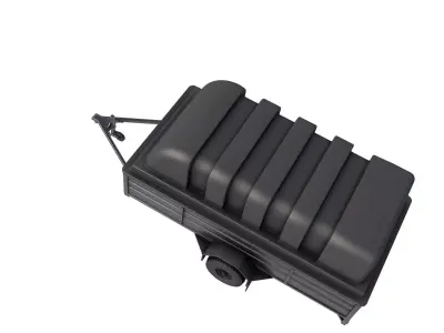 cargo Trailer  3D model purchase