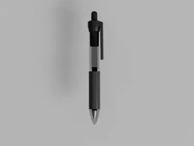 simple pen Free 3D model