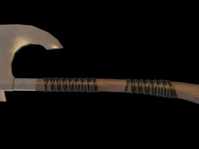 Axe Viking Axe Warrior Axe Medieval Knight Axe War Axe 3D Model 3D model
