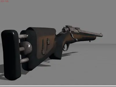 M24 Pubg Low-poly 3D model