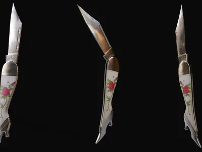 Victorian Secret Low-poly 3D model