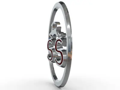 impala logo 3D model by 3dlogoman