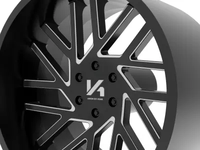 ARKON mandela WHEEL 3D model