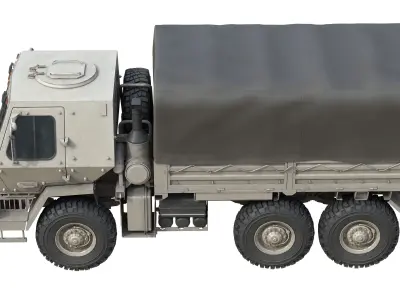 M1083 MTV Cargo Truck Low-poly 3D model