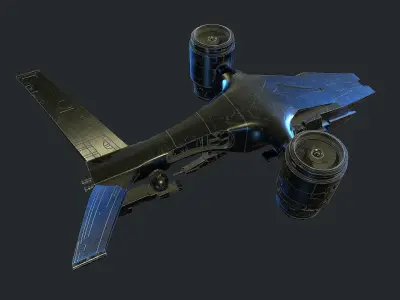 Hunter-Killer Terminator 3D model