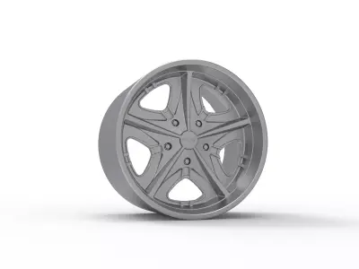 FOOSE KNIGHT  WHEEL 3D PRINT MODEL 3D print model