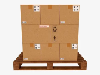Pallet  3D model