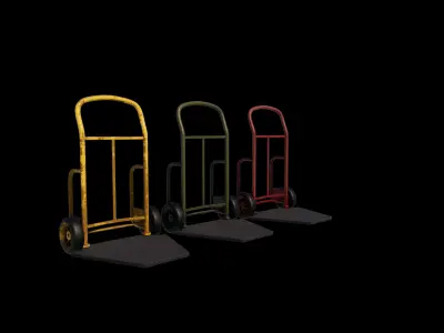  Hand Truck 3D model