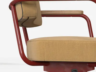 Fauteuil Direction Pivotant vitra Low-poly 3D model