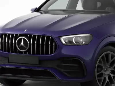 Mercedes AMG GLE Coupe Purple Edition 3D model